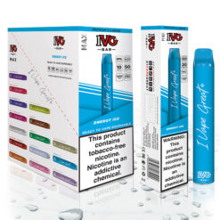 IVG Disposable Max Bar Blue Raspberry Ice - IVG America